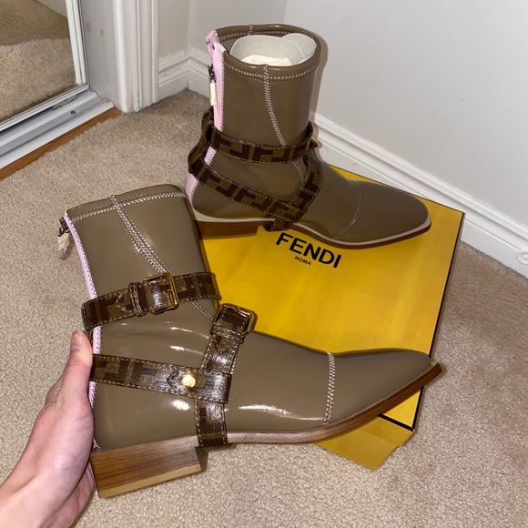 FENDI NEOPRENE BOOTS - Picture 7 of 12